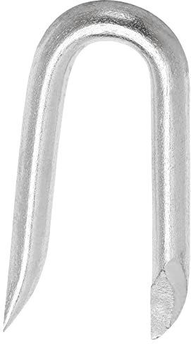 Connex Krampen Schlaufen verzinkt 3,1 x 31 mm - 750 g, Silber