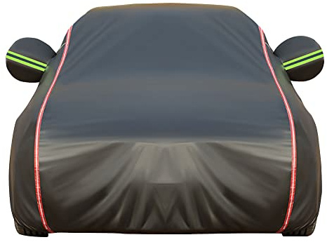 Autoabdeckung Vollgarage für Piaggio APE Calessino Cabrio (2007-Gegenwart), Autoabdeckung Vollgarage Auto Abdeckplane Hagelschutz Staubdicht Wasserdicht Autohülle Autoplane Winter & Sommer(Color:B)