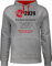 Shirtracer Pullover Herren Frauen Hoodie Kontrast zweifarbig - JGA Junggesellenabschied Männer - Aufgaben der Braut - Bezahlen - Bauchladen war gestern - XS - Grau meliert/Rot - junggesellen
