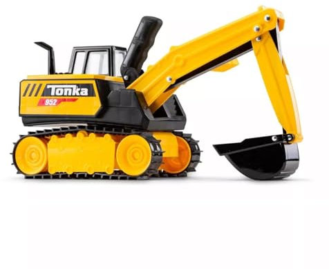 Basic Fun Tonka Steel Classics | Mighty Bagger | Kinder-Bauspielzeug für Jungen und Mädchen, Fahrzeugspielzeug für kreatives Spielen, Motorikentwicklung für Kinder ab 3 Jahren 06182
