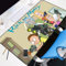 BILIVAN Rick and Morty Mauspad, übergroße Tastatur, Anime, Esstischunterlage (800 x 400 mm, 20)