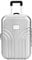 Valise de voyage pour poupées - Mini valise à roulettes avec fermeture - Jouet (argent) - Wakects