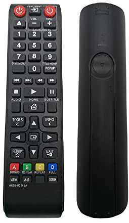 Replacement For Samsung Remote Control For BD-H5500 BD-J4500R Blu-ray and DVD Player