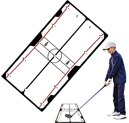 Golf Putting Spiegel Ausrichtung | Golftrainings-Werkzeug, Spiegeleinsatz für Golf mit Golf-Putter-Linie für die Praxis des fs