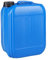 Jerrycanshop Jerrican empilable de 10 l UN - Bidon de carburant, d'eau - Bidon d'essence - En plastique (PEHD) - DIN51 - Sans BPA - Bleu