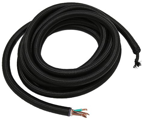 Cavo di Alimentazione HiFi 10 AWG con Connettore IEC con Spina Americana - Potenza e Controllo Potenti, per Amplificatori, Lettori CD, Apparecchiature, Dispositivi (#1)