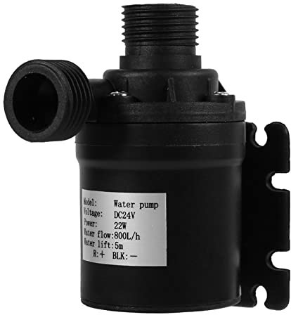 DC 24V énergie solaire pompe de circulation d'eau chaude 800LH 5M Moteur submersible sans balais pour aquariums pour la recherche industrielle et scientifique