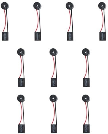 Podazz 10pcs Mainboard Computer Internal PC Beep Code Internal Speaker Buzzer for Computer Repairing