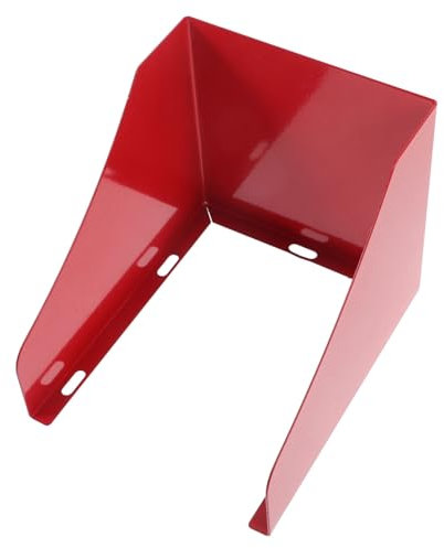 WATIIFUFU Fire Button Rain Cover Stop Button Rain Cover Emergency Button Protector Stop Button Cover Alarm Button Rain Cover Outdoor Rain Cover Alarm Button Protector Outdoor Cover Iron Red