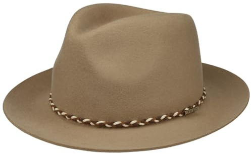 Stetson Willmount Fedora Hut Wollfilzhut mit Asahi Guard Herren