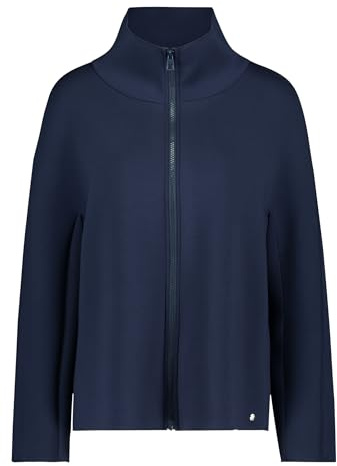 Betty & Co Damen Casual-Jacke mit Stehkragen Dunkelblau,40