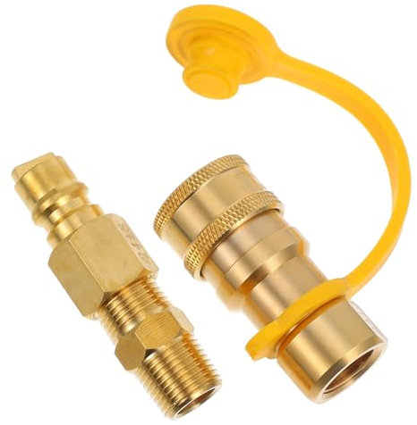 BESPORTBLE Propangasschlauch Mit Schnellanschluss Für Gasgeräte Robuste Konstruktion Für Wiederholten Gebrauch Kompatibel Mit Ofen Und Grill Einfache Verbindung Für Propanbedarf