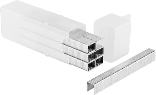 HOCHSTE Stanley Staples 12mm Type G Heavy Duty Staple Gun Refills 1000 Staples 1 Pack TRA708T Sharpshooter Silver - 1 Pack