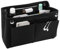 Jortmrd Taschenorganizer Filz, Handtaschen Organizer 30x10x20cm, Innentasche für Handtaschen, Große Kapazität Filz Tasche Organizer, Taschen Organizer Shopper mit Mehreren Fächern (Schwarz)