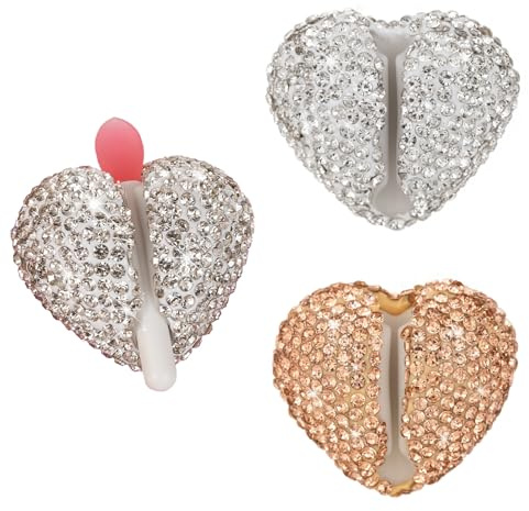 Veseek Lip Brush Holder,Lip Balm Brush Organizer Compatible with LANEIGE Lip Sleeping Mask,Silicone Sleeve Protector Cover for Lip Brushes(White & Peach)