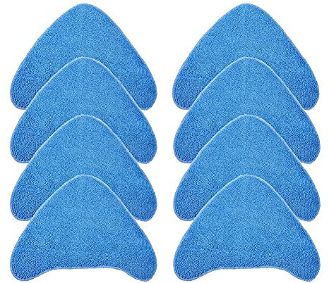 Bortivier 8 Packs Replacement Steam Mop Cleaning Pads S85-CM Steam Microfibre Cleaning Mop Pads Cleaner