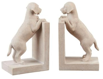 L'Oca Nera Lot de 2 serre-livres pour chien