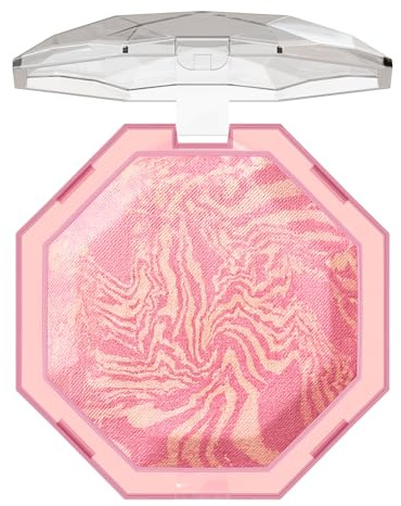 Physicians Formula, Mineral Wear Diamond Baked Powder Blush, mit Vitamin E & Mineralpuder angereichert, für strahlende, hydratisierte Wangen, leichte aufbaubare Formel, Ruby Diamond