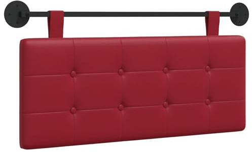 vidaXL Hängendes Kopfteil Kunstleder, Elegantes, modernes Kopfteil, stylische Wandmontage, Flexibles Design, platzsparend, gemütliche Rückenlehne