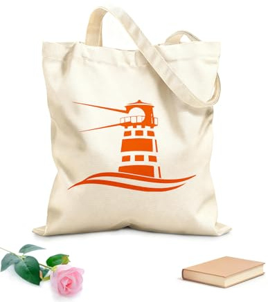 AILOONG Cabane réutilisable Phare lumineux Vagues Mer Océan Maison de plage tissu épais de 340g/m² Slogan personnalisable