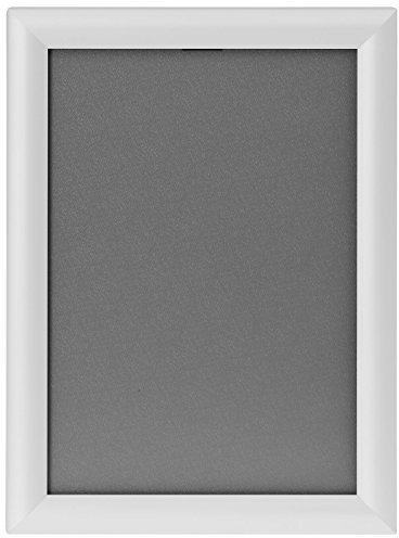 kaufdeinschild Weißer A4 Klapprahmen auf Gehrung Snap Frame 25mm Plakatrahmen Posterrahmen