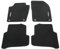 Skoda 6V1061404 Prestige Textil Fußmatten Satz Premium Velours 4X Stoffmatten schwarz mit Fabia Schriftzug