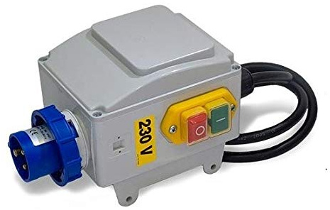 ROSI Sauteuse avec condensateur IP67 pour bétonnière IMER, modèle 2140 - 180/250 l - 1 HP