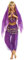 Yeahdor Damen Bauchtanz Kostüm Set Pailletten Bauchtanz Oberteil mit Mützen + Haremshose + Hüftschal + Schleier Karneval Fasching Cosplay Party Verkleidung A Lila Einheitsgröße