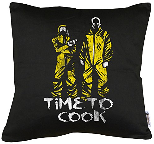 TShirt-People Time to Cook Kissen mit Füllung 40x40cm