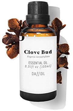 Daffoil Aceite esencial clavo 100ml puro BIO 100% natural ecologico aromaterapia humidificador