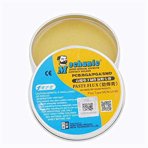 TuToy Meccanico Mcn-Uv80 No-Clean Pasta Per Saldatura Flusso Di Saldatura Stagno Bga Flusso Di Saldatura Elettrico Per Pcb Bga Smd - 10 Pezzi