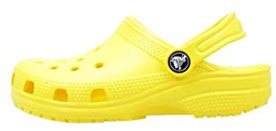 Crocs Unisex Kinder Classic Clog K Holzschuh, Lemon, 29/30 EU