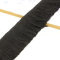 3 Meters 5cm Quaste Fransenborte Fransenband Schnittfranse Dekoband Zierband Dekoborte Tanzfransen Nähzubehör für Kleidung,Kostüme,DIY Nähen,Gardinen,Tischdecken,Tischläufer,Dekoration,Schwarz