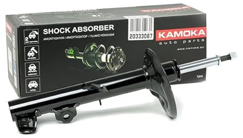 KAMOKA 2000021 2x Amortisseur Jambe de suspension Pression de gaz Essieu avant Kit amortisseur