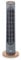 Tower T629001G Cavaletto Tower Fan with 2 Hour Timer, 3 Speeds, Automatic Oscillation, 29”, 45W, Grey & Rose Gold