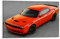 KYNA Muskelauto für Dodge Challenger SRT Hellcat Widebody Sportwagen Poster Dekorative Malerei Leinwand Wandposter und Kunstbild Druck Modern Familie Schlafzimmer Dekor Poster 50 x 75 cm