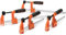 JORGENSEN 4er-Satz Mittelschwere Stahlklemmen (2-15 cm, 2-30 cm) 2391335 Spann-Weite (max.):30mm Pro