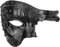 Balinco Steampunk Halbmaske (Schwarz)