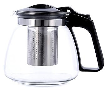 Quid Serenia Tetera Vidrio Filtro Inox 0,9l Sodo No Apto Microondas Reciclable