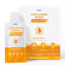 Zooki® Flüssige Kollagenbeutel für Meeresfrüchte, hydrolysierte Meereskollagen-Peptide, unterstützt Haut, Haare, Nägel, Gelenke und Muskeln, (Mango Pfirsich, 30 Portionen)