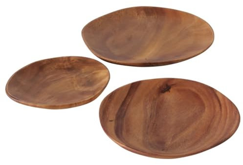 BOLTZE Acacia Dekoteller Akazie 20cm (1 Stück)