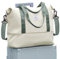 Reisetasche Damen Sporttasche 40x20x25 Ryanair Handgepäck Tasche Weekender Bag Schwimmtasche Wasserdicht Travel Bag Duffle Bag Fitnesstasche Trainingstasche Frauen für Reise Gym,A22-Beigegrün