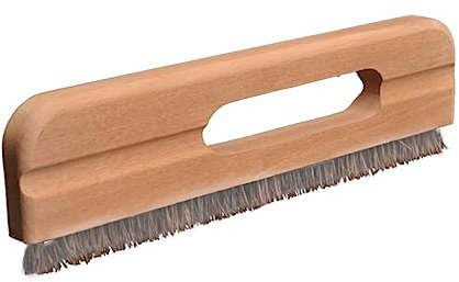 Hemobllo Borstenbürste Mit Tapetenglätter Und Pinsel Für Bauwerkzeug Wandbauwerkzeug Große Buche Holzgriff Hitzebeständige Fasern Nass Und Trocken Zur Aufbewahrung