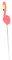 Supvox Simulierte Flamingo-Ornamente Flamingo-Gartenstecker Flamingo-Hof-Ornament Wohnkultur Zimmerpflanzen Anlage Flamingo- Flamingo Topfpflanze drinnen Rasen Kopfkissen Eisen