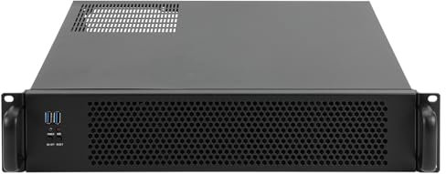 Thundcase MicroATX/Mini-ITX 2U Rack Mount Server case Depth 15.7“ max 6x3.5 / USB3.0 Support All Type ATX PSU