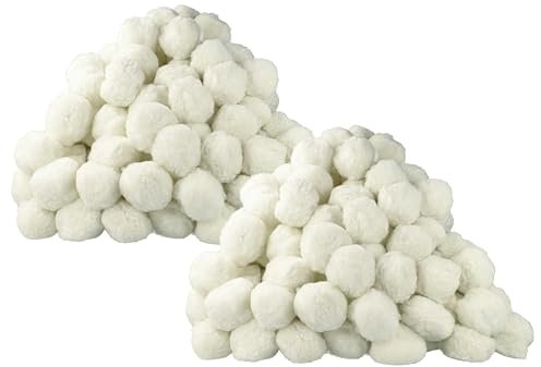 vhbw 2X 1000 g Filterbälle-Verpackung Ersatz für Steinbach 040050 für Pool-Filteranlagen, Sandfilteranlagen - 50 mm