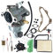 Masnln L110 Vergaser für John Deere L110 LT160 LT155 LX266 STX30 STX38, für Kohler SV530 SV540 SV590 SV600 Motoren Rasenmäher mit 25-158-11-S Gasgestänge Buchse