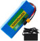 GeMeci 36V 10AH Li-ION Batterie 10S2P Rechargeable Étanche Batterie Électrique Protection BMS Au Lithium Haute Puissance pour 200W 400W 500W 800W Moteur avec Chargeur 36V10AH,T