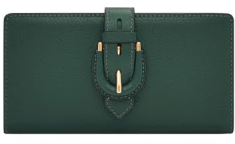 Fossil Harwell Tab Bifold Wallet Viridian, Viridian, Einheitsgröße