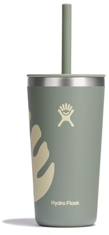Hydro Flask 20 Oz All Around Tumbler Straw Lid Botanical Bliss Agave
